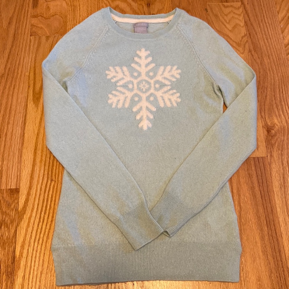 winter cashmere sweater.